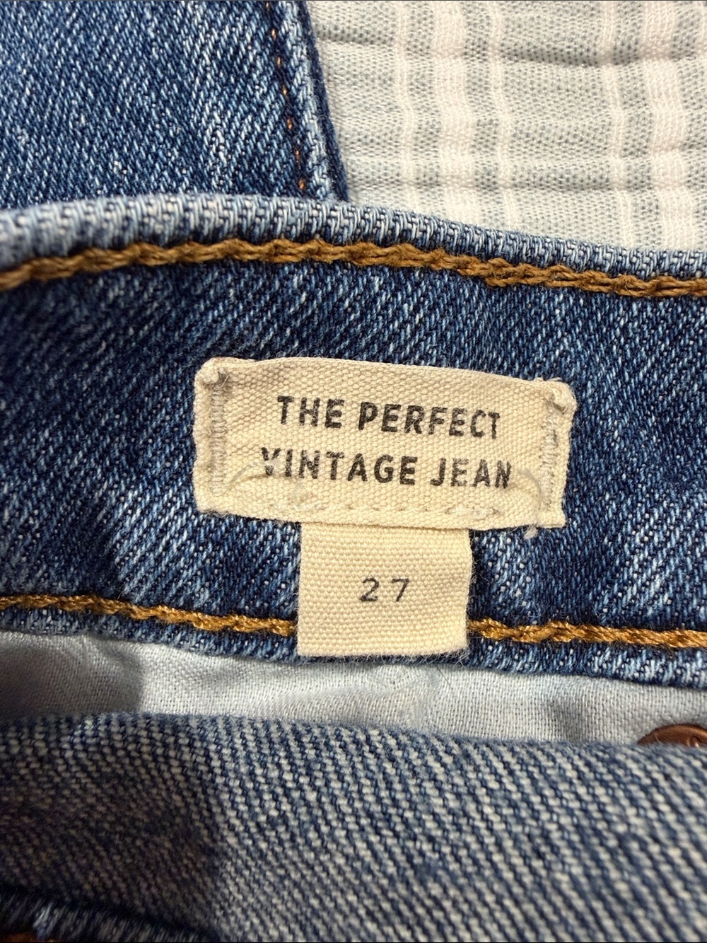 Madewell The Perfect Vintage Jean Women’s Size 27 - Picture 4 of 6